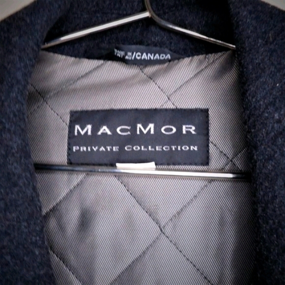 VINTAGE Mac Mor Men's Wool Cashmere Jacket suit or outerwear EUC Size 40R - Picture 3 of 5